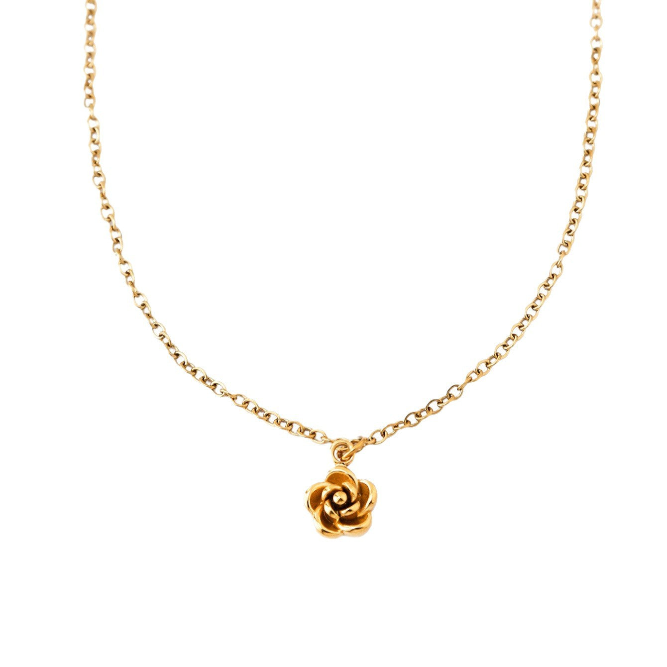 Koyace Rose Pendant 18k Gold-plated Necklace