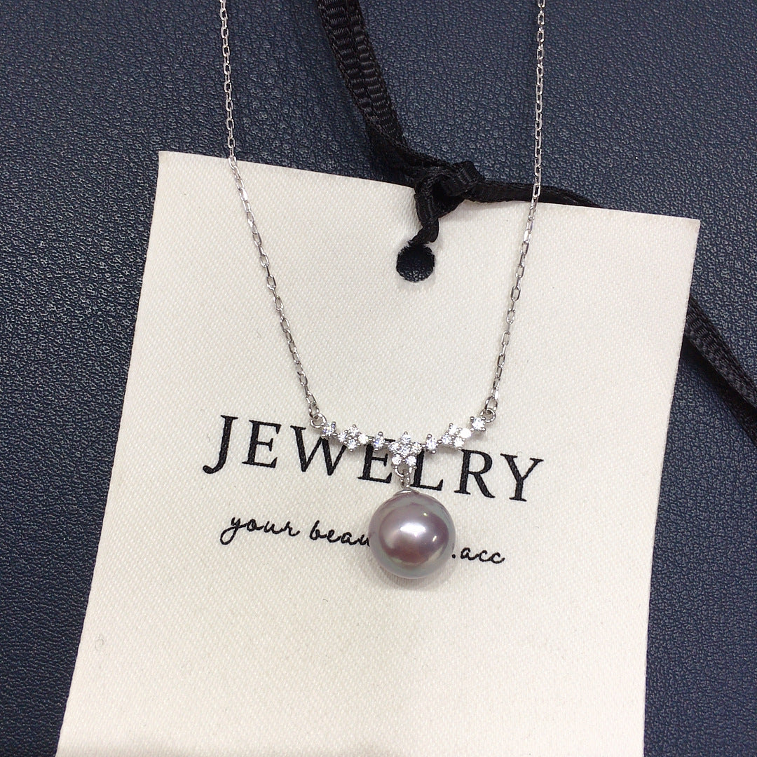 Koyace 5A Mystic Purple Edison Pearl Necklace
