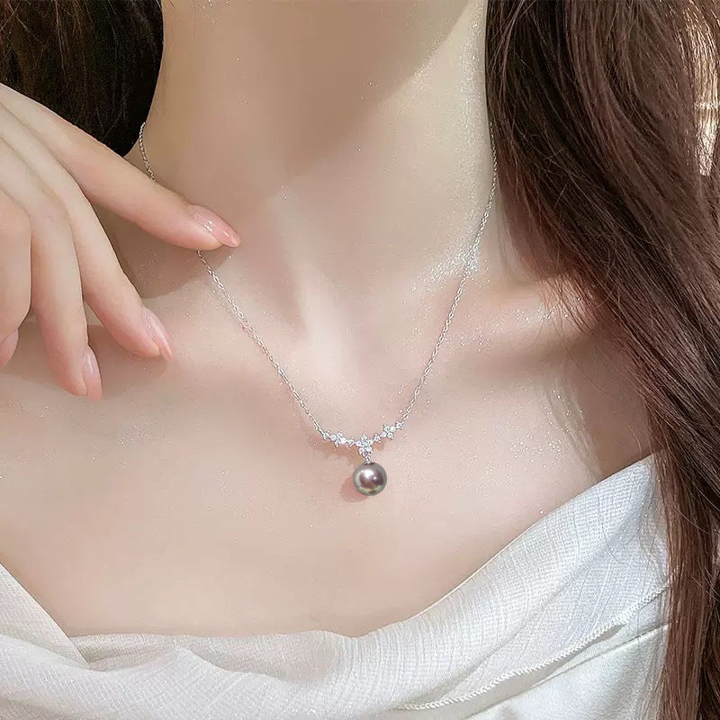 Koyace 5A Mystic Purple Edison Pearl Necklace