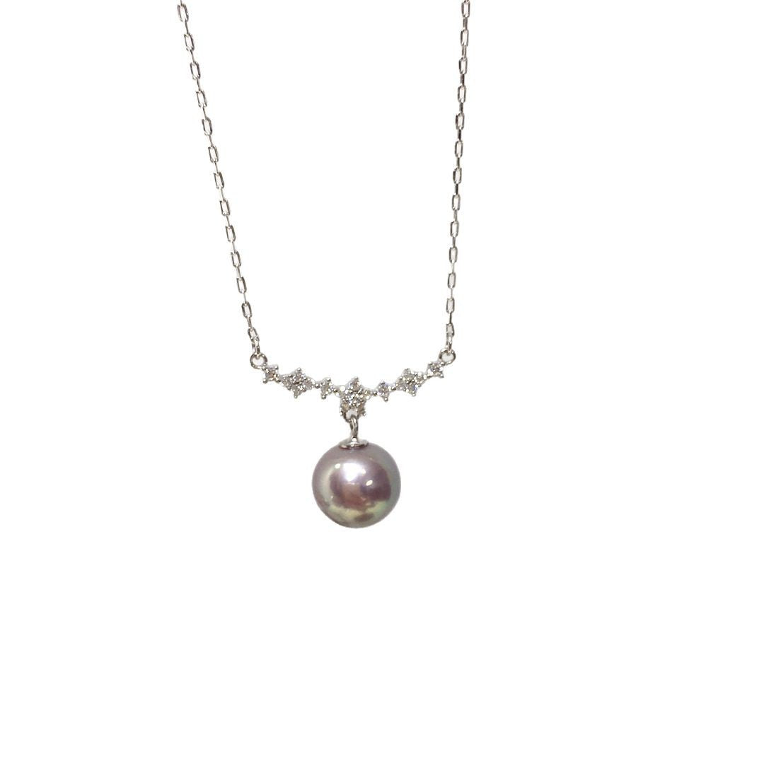 Koyace 5A Mystic Purple Edison Pearl Necklace