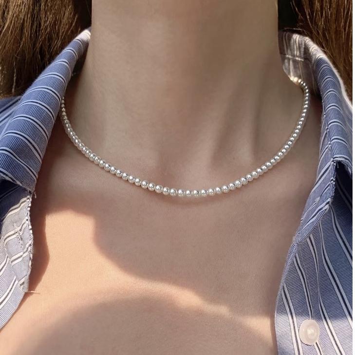 Koyace Akoya Pearl 4-5mm Beaded Necklace