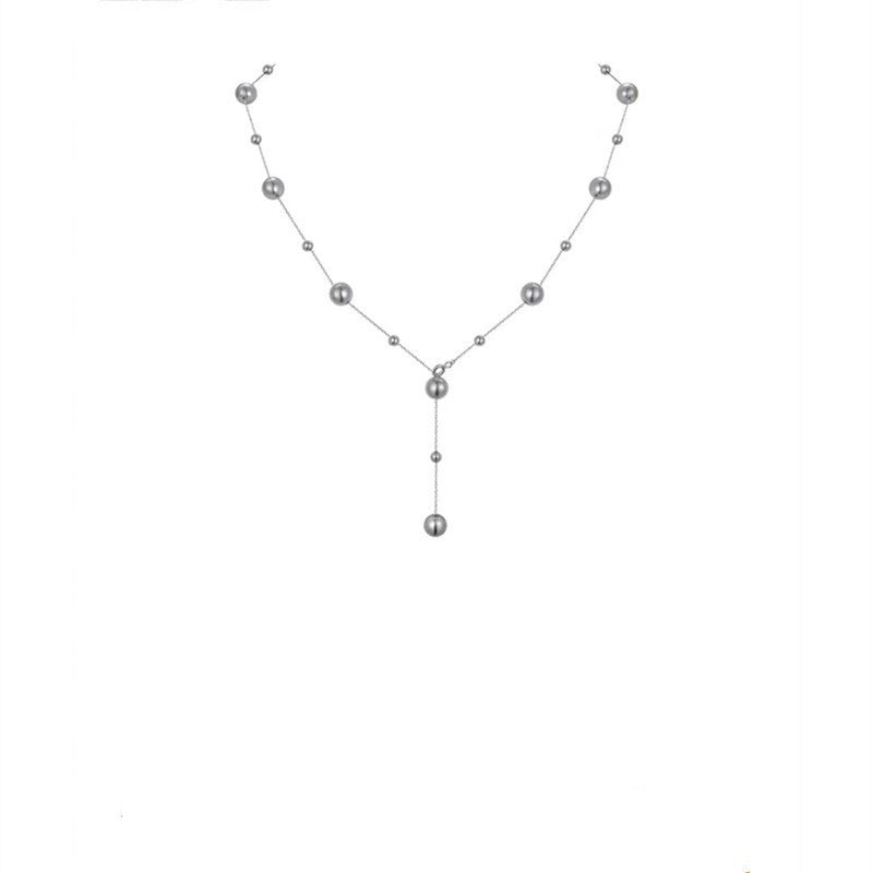 Koyace Babysbreath Shell Pearl Versatile Round Necklace S925