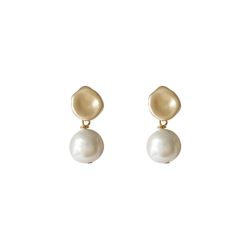 Koyace Baroque Freshwater Pearls Pendant Stud Earrings