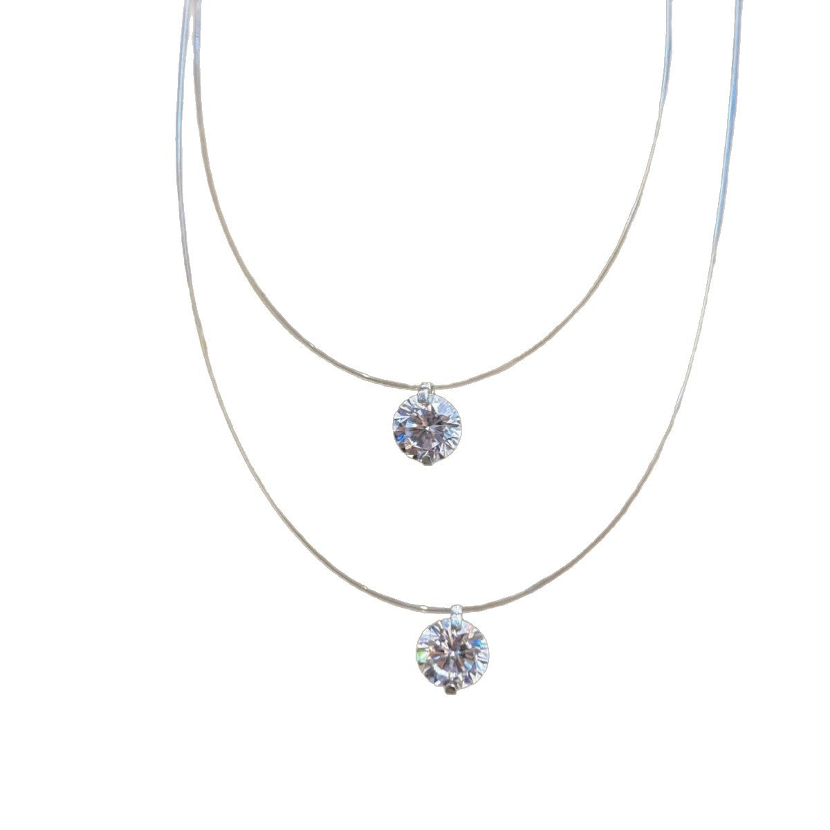 Koyace Mermaid's Tear Necklace Moissanite S925 Sterling Silver