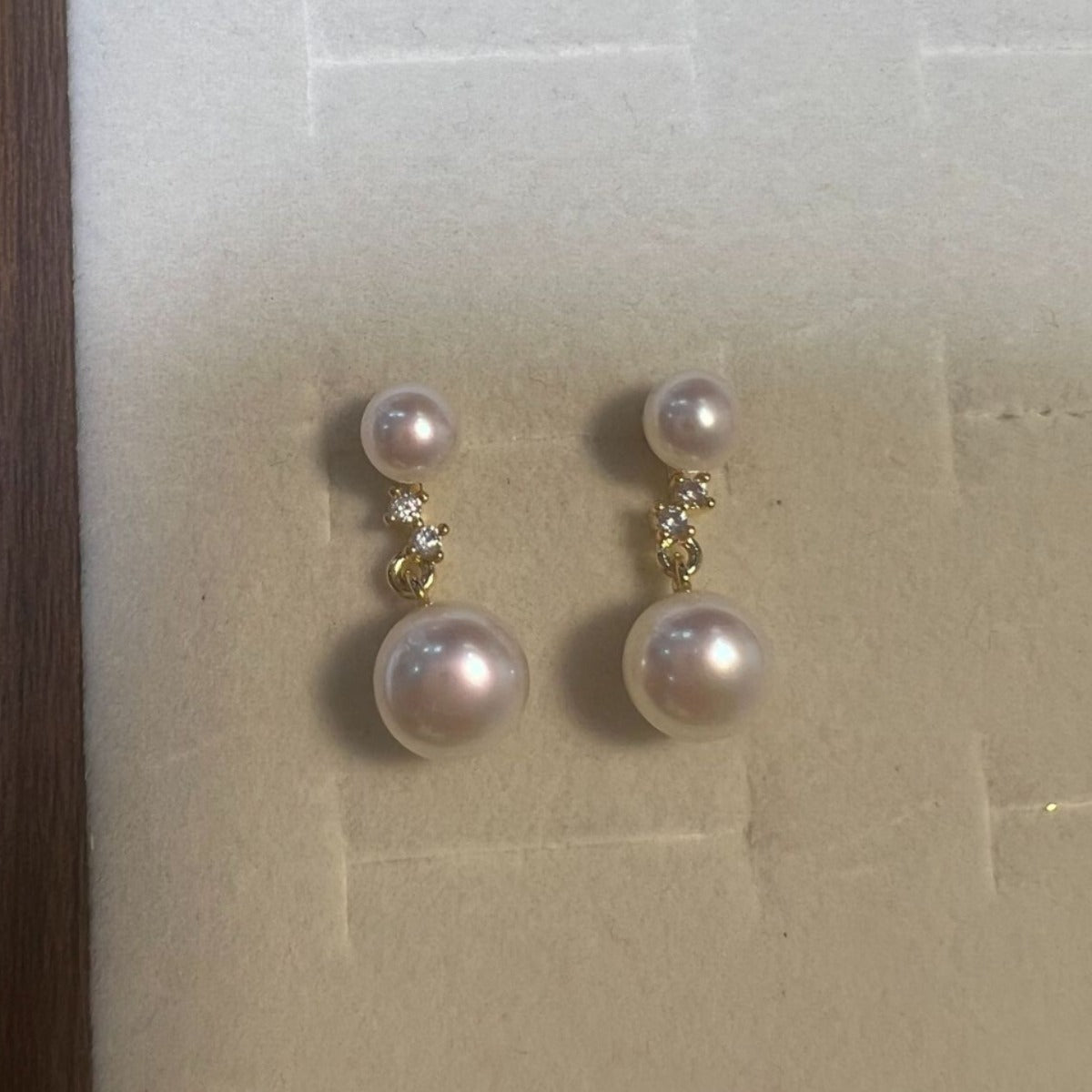 Koyace Star Constellation 6A Freshwater Pearl Earrings
