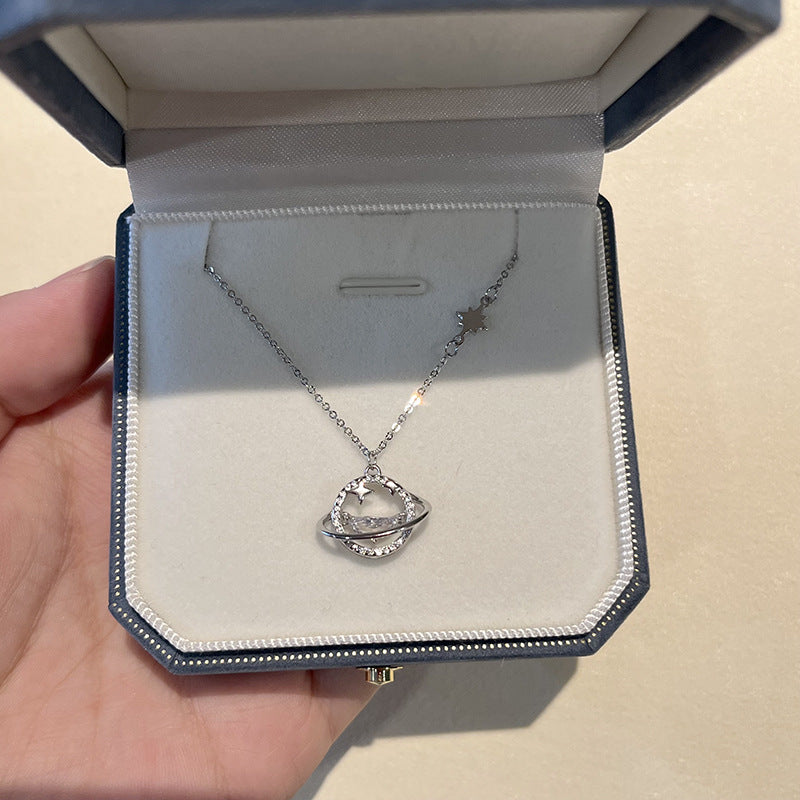 Koyace Star River Universe Planet S925 Necklace
