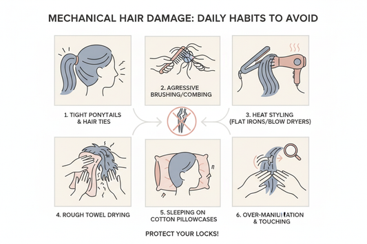 How Daily Hair Habits Quietly Damage Your Hair — And How to Fix Them