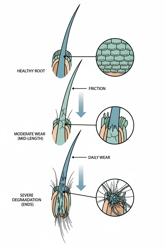 The Scalp–Length Disconnect: When Healthy Roots Don’t Mean Healthy Hair