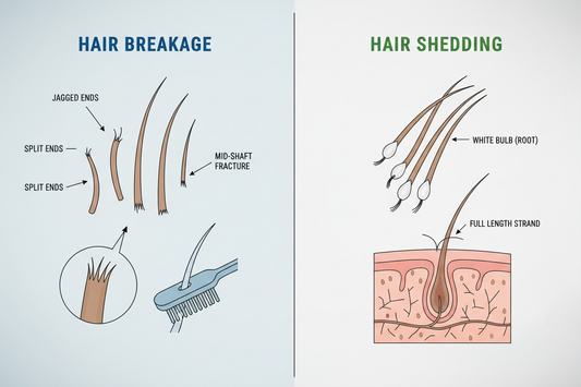 The Real Causes of Hair Breakage — And How to Prevent Them Naturally