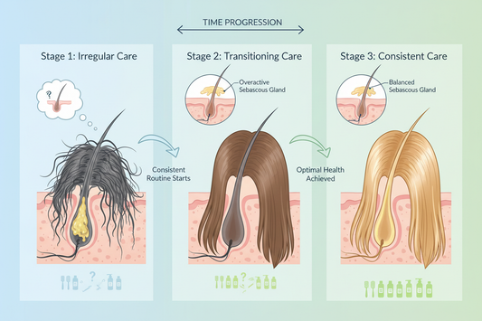 How to Train Your Hair Over Time: Habits That Improve Hair Behavior Naturally