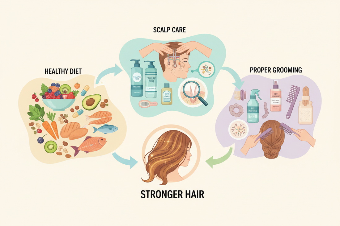 The Ultimate Hair-Strengthening Guide: From Diet to Daily Grooming Habits