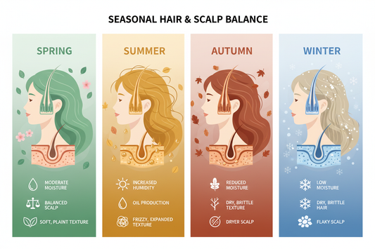 Seasonal Hair Stress: How Weather Quietly Changes Your Hair — and What to Do About It