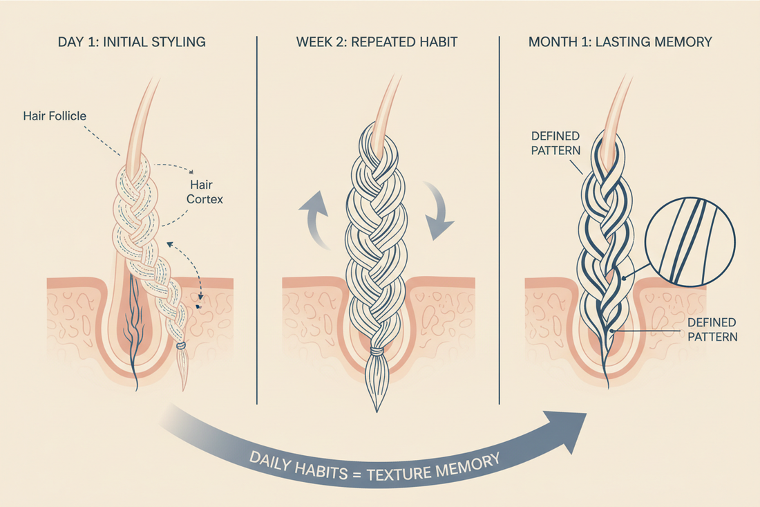 The Hair Memory Effect: How Repetition Locks In Bad Hair Days