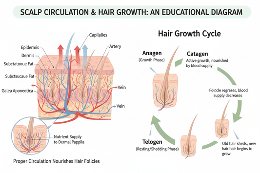 The Science of Scalp Health: How Your Scalp Determines Hair Growth, Strength & Shine