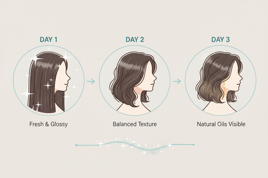 Why Hair Behaves Differently on Wash Day vs. Day Three (and What That Reveals)