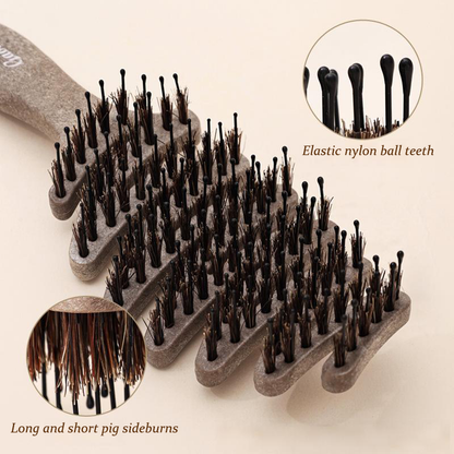 Koyace Pine Tower Pig Bristle Hair Care Brush