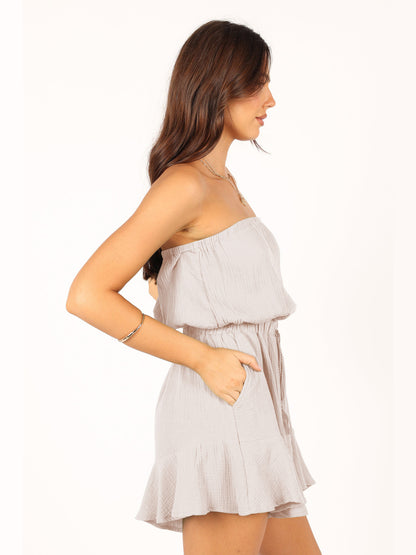 Koyace Crinkle Romper Temperament  Summer