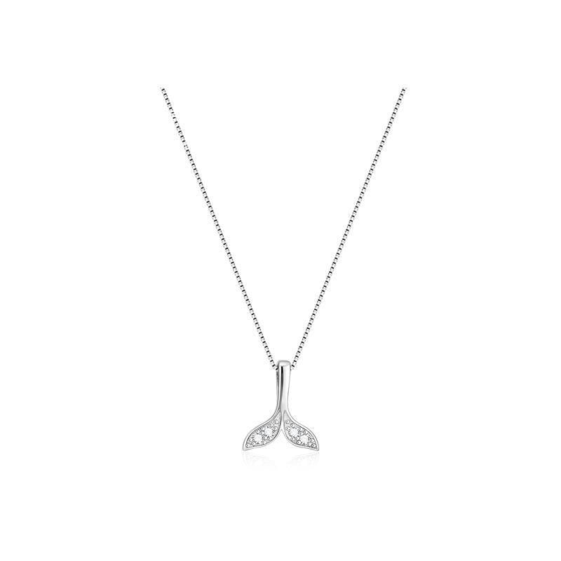 Koyace Diamond-encrusted Mermaid Tail Necklace