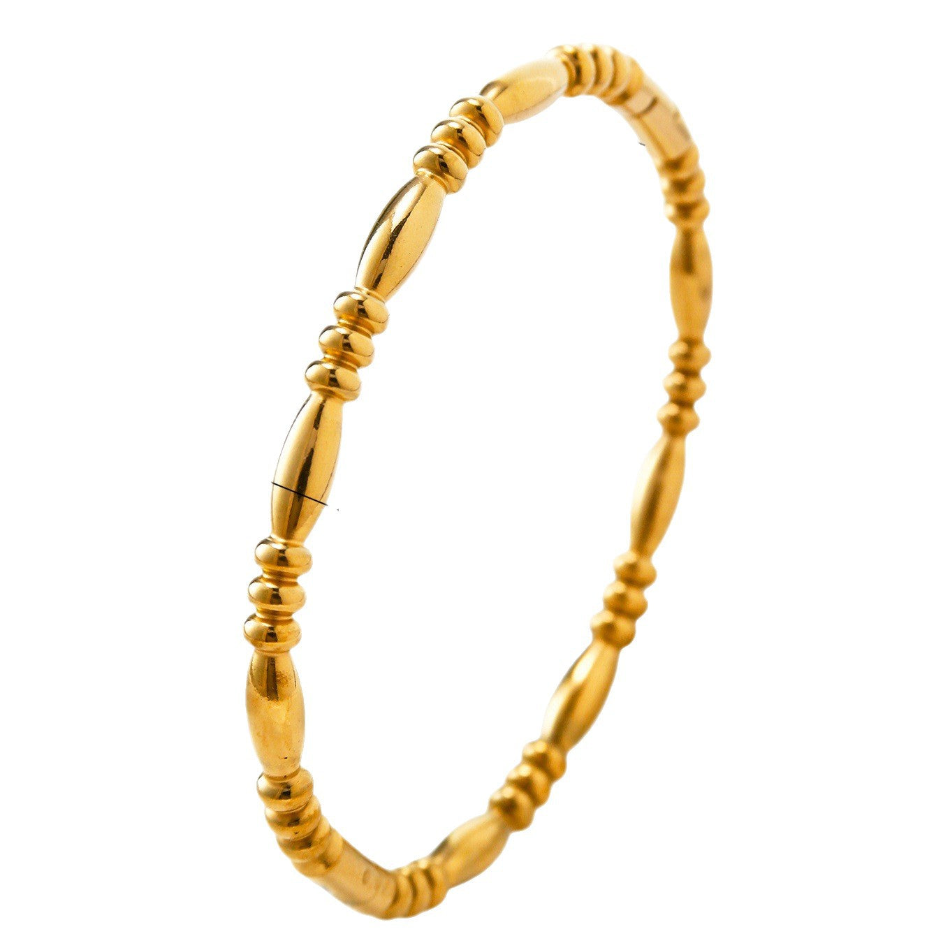 Koyace Geometric Pattern Series 18k Gold-plated Bracelet