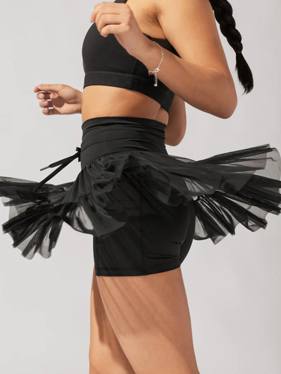 Koyace High Waist Lace-up Pleated Hottie Skirt