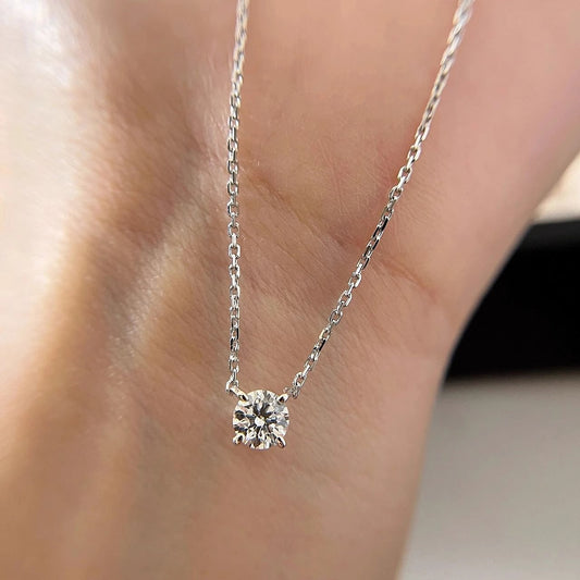 Koyace Moissanite Necklace S925 Pure Silver