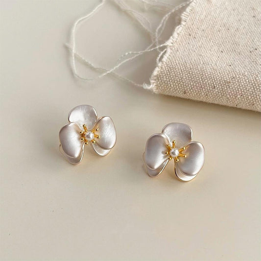 Koyace Phalaenopsis Flower Stud Earrings