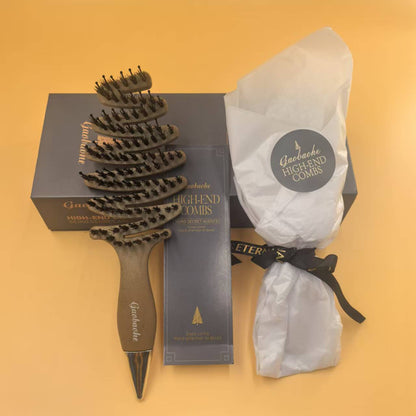 Koyace Pine Tower Pig Bristle Hair Care Brush