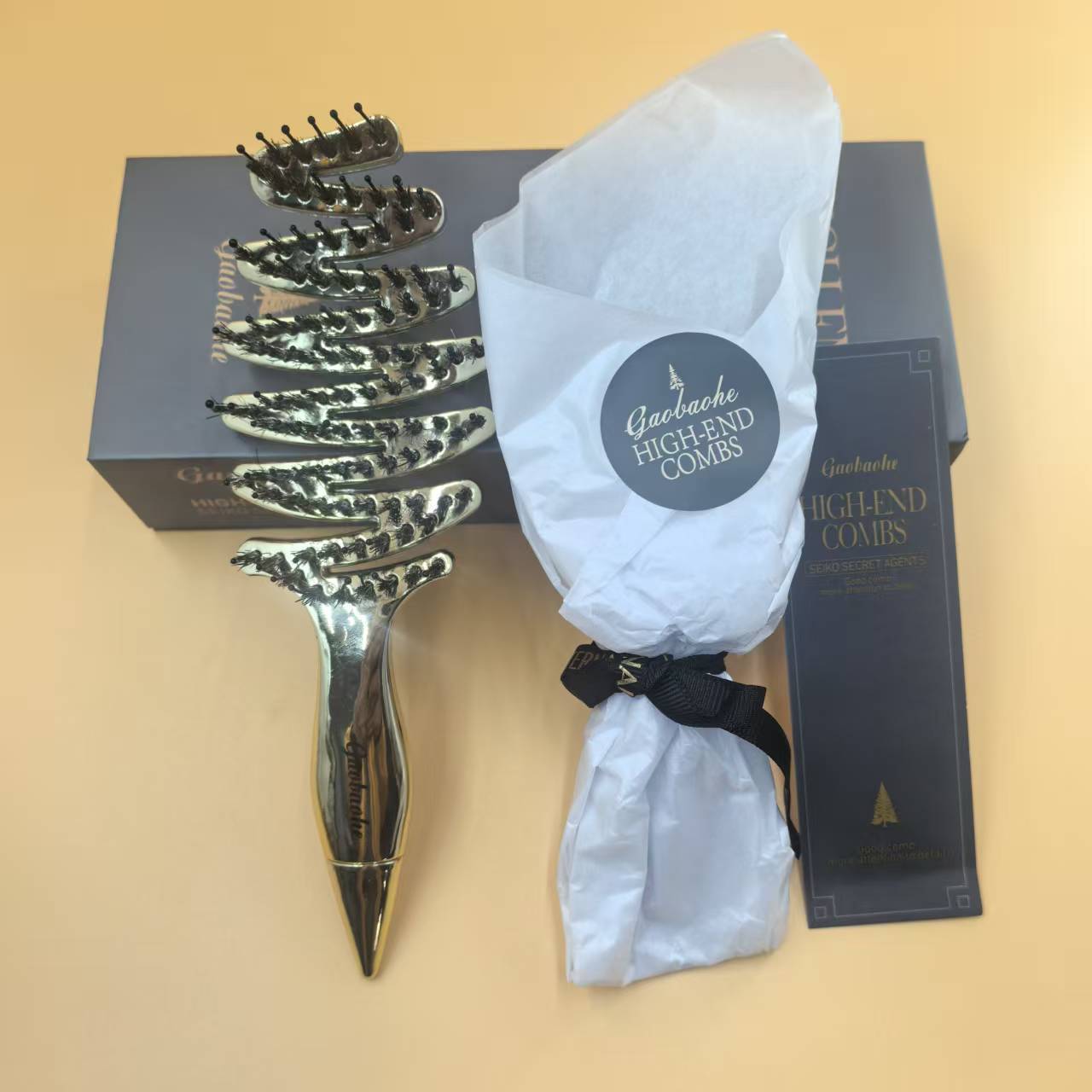 Koyace Pine Tower Pig Bristle Hair Care Brush