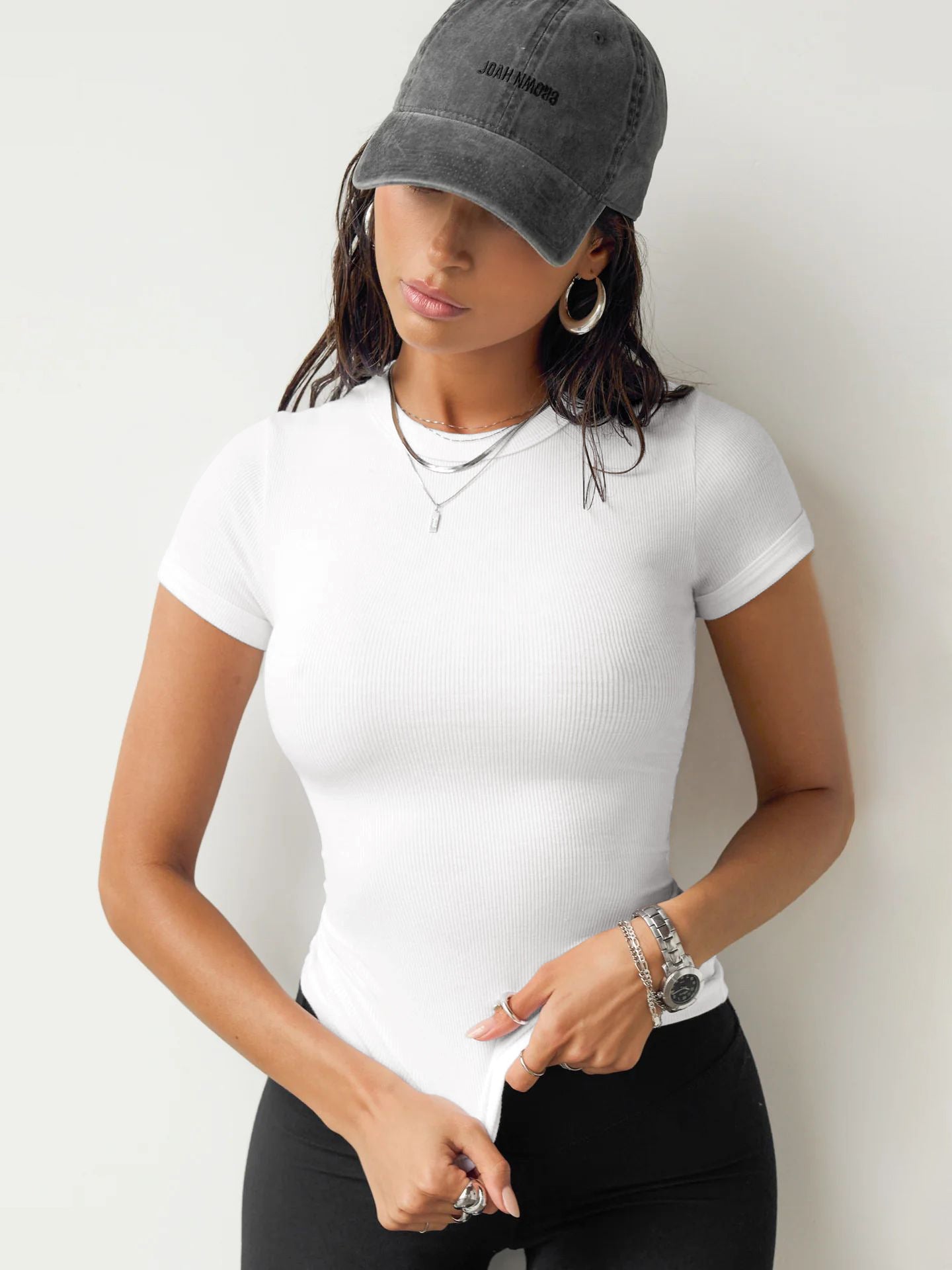 Koyace Slim Top Sports Short-Sleeved T shirt