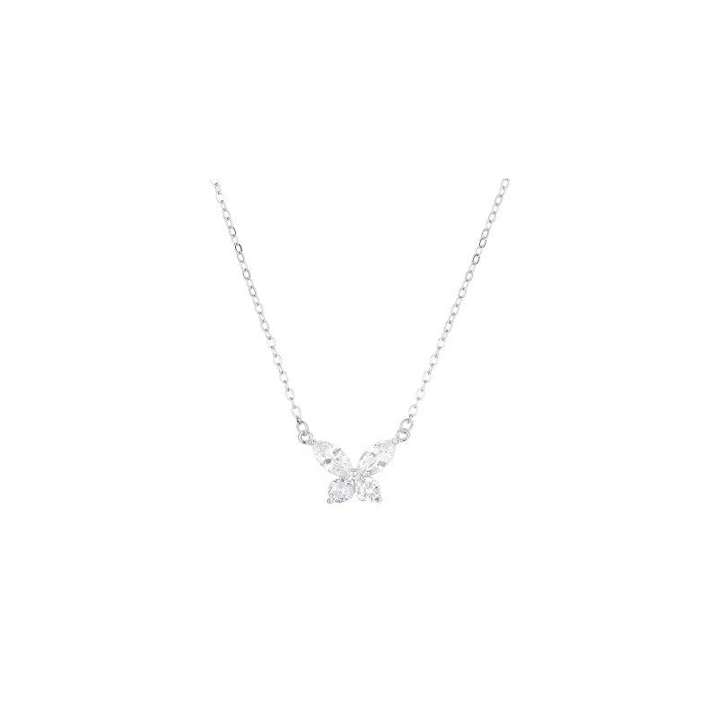 Koyace Sparkling Butterfly Sweety Collarbone Necklace