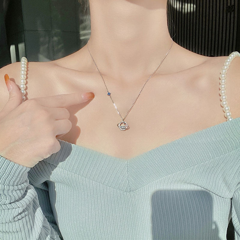 Koyace Star River Universe Planet S925 Necklace